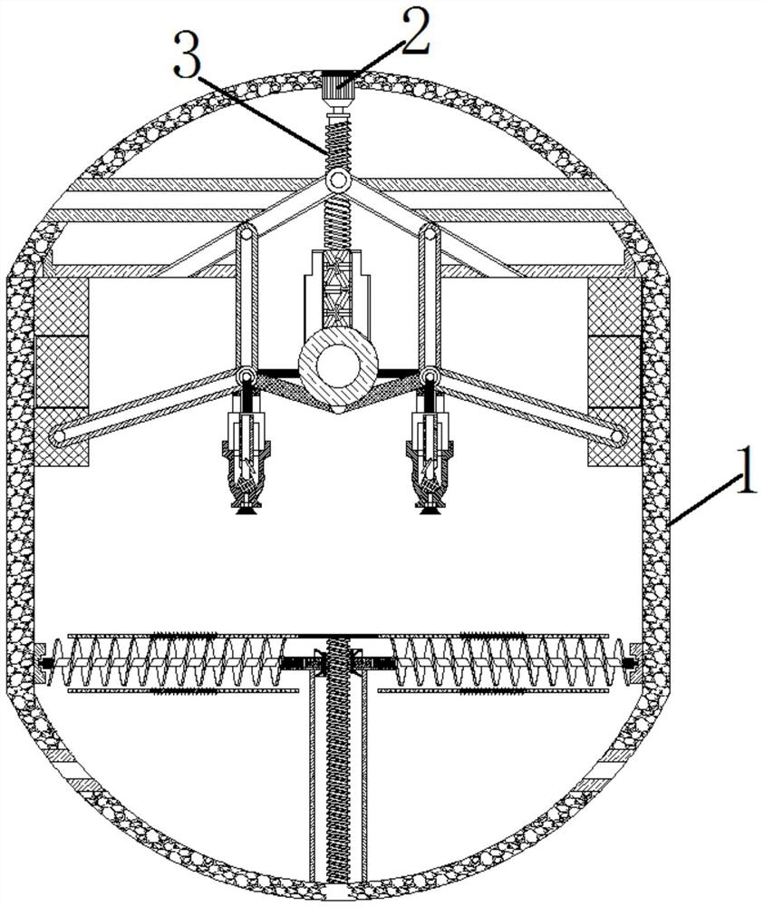 An energy-saving and environmentally friendly white cement uniform bleaching equipment