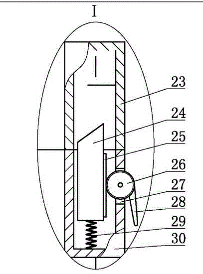 Vertical roller washing machine