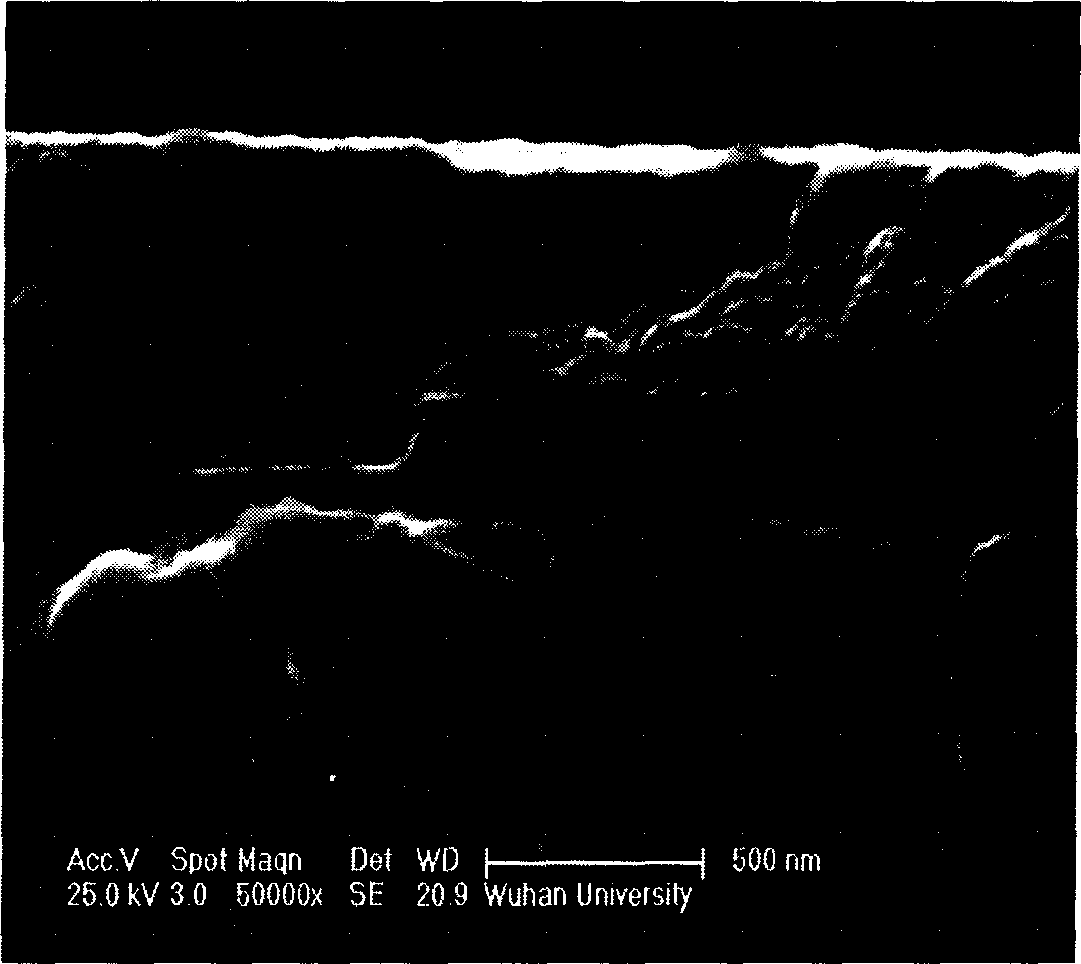 Coating layer of Nano composite diamond, and preparation method