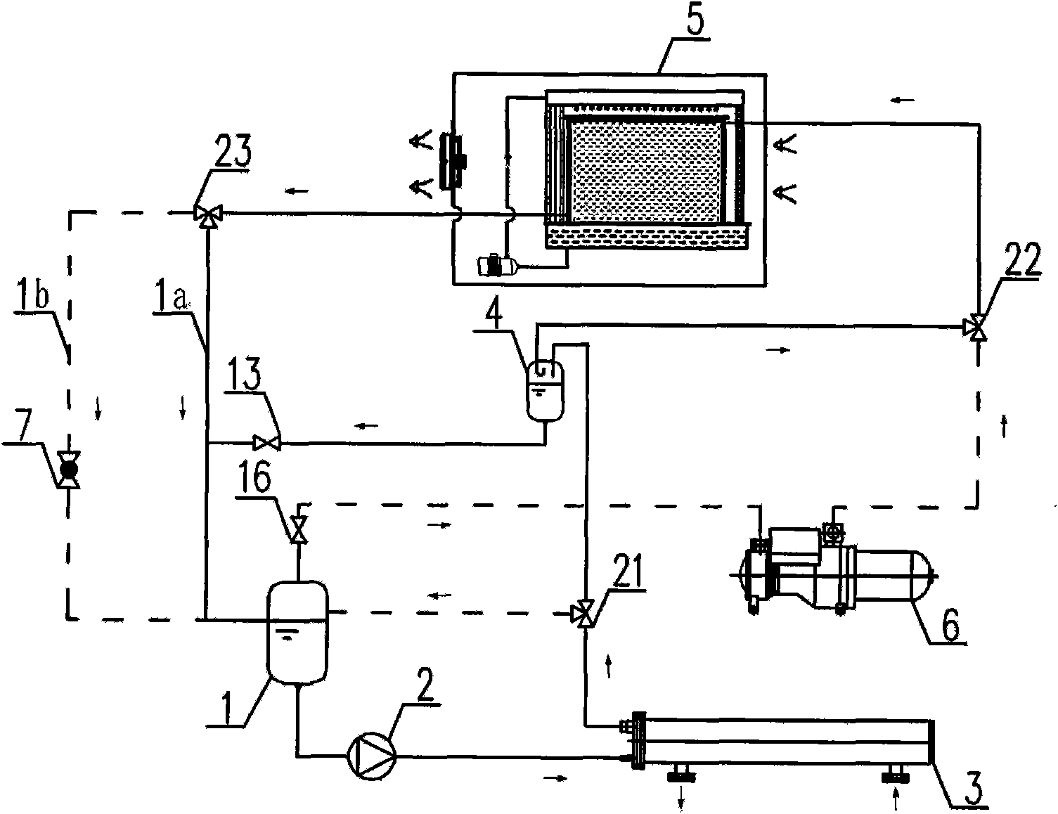 Evaporative condensate pump circulating year-round refrigeration device