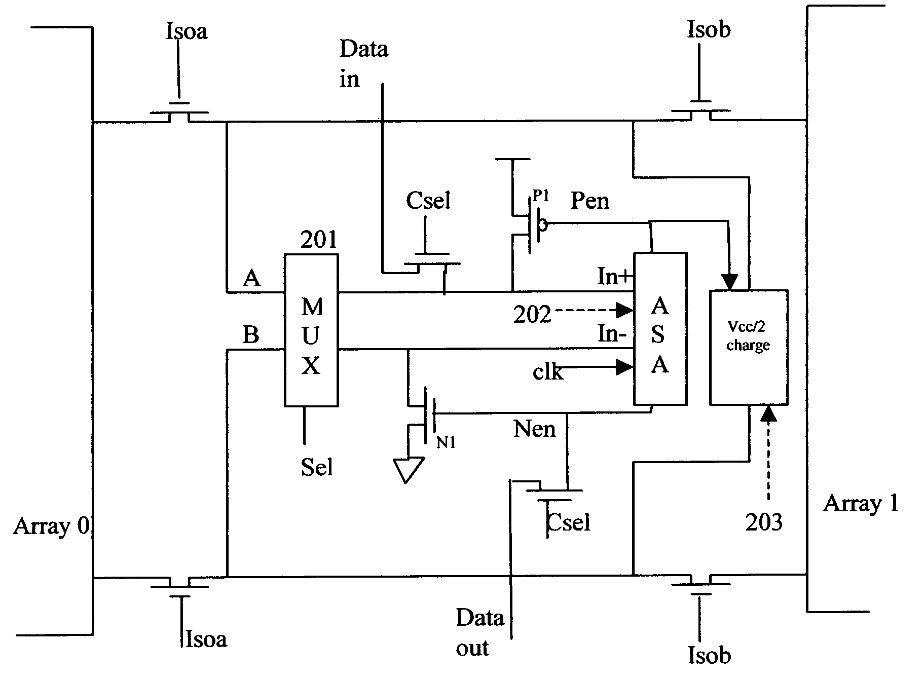 Low power, high speed read method for a multi-level cell DRAM