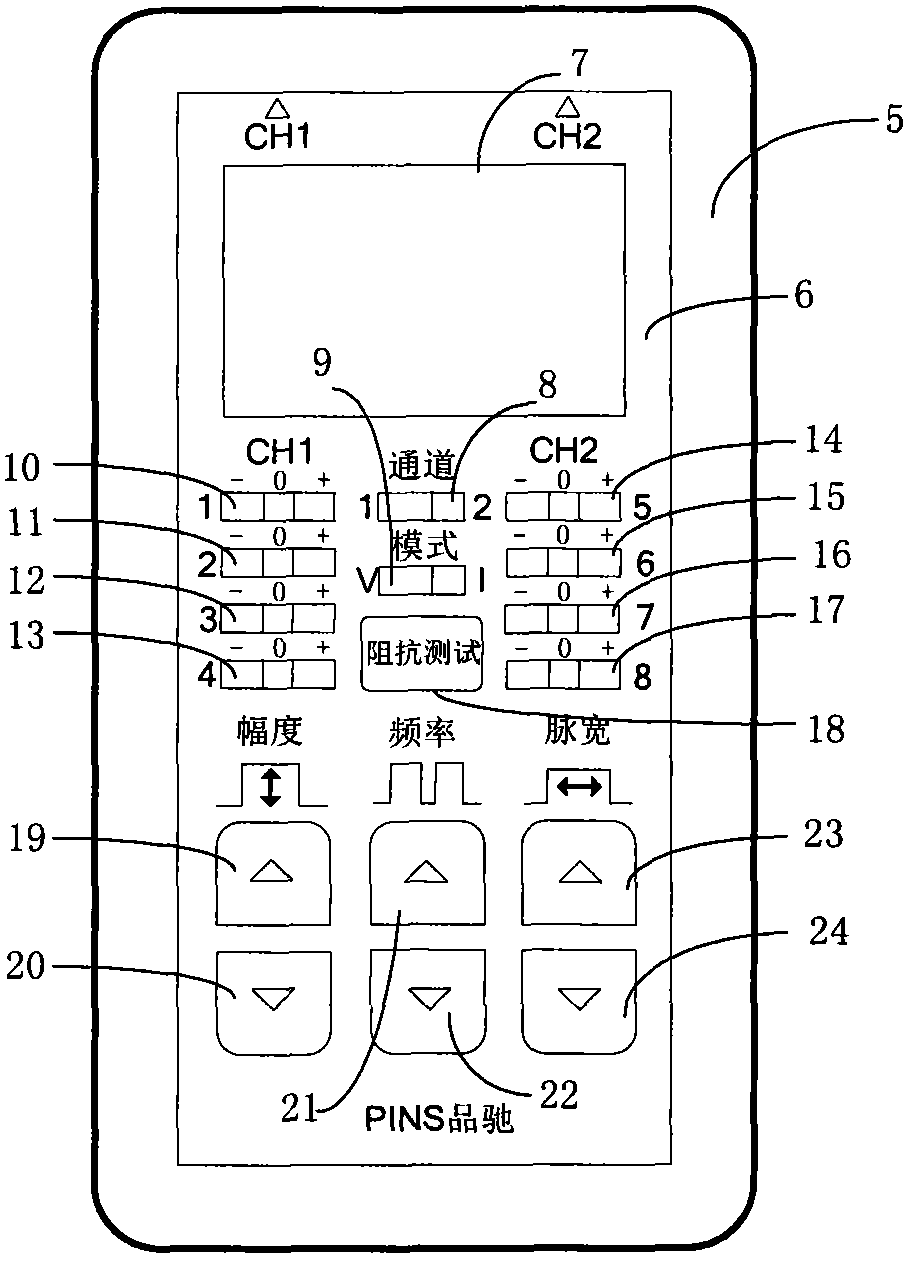 In-vitro test stimulator