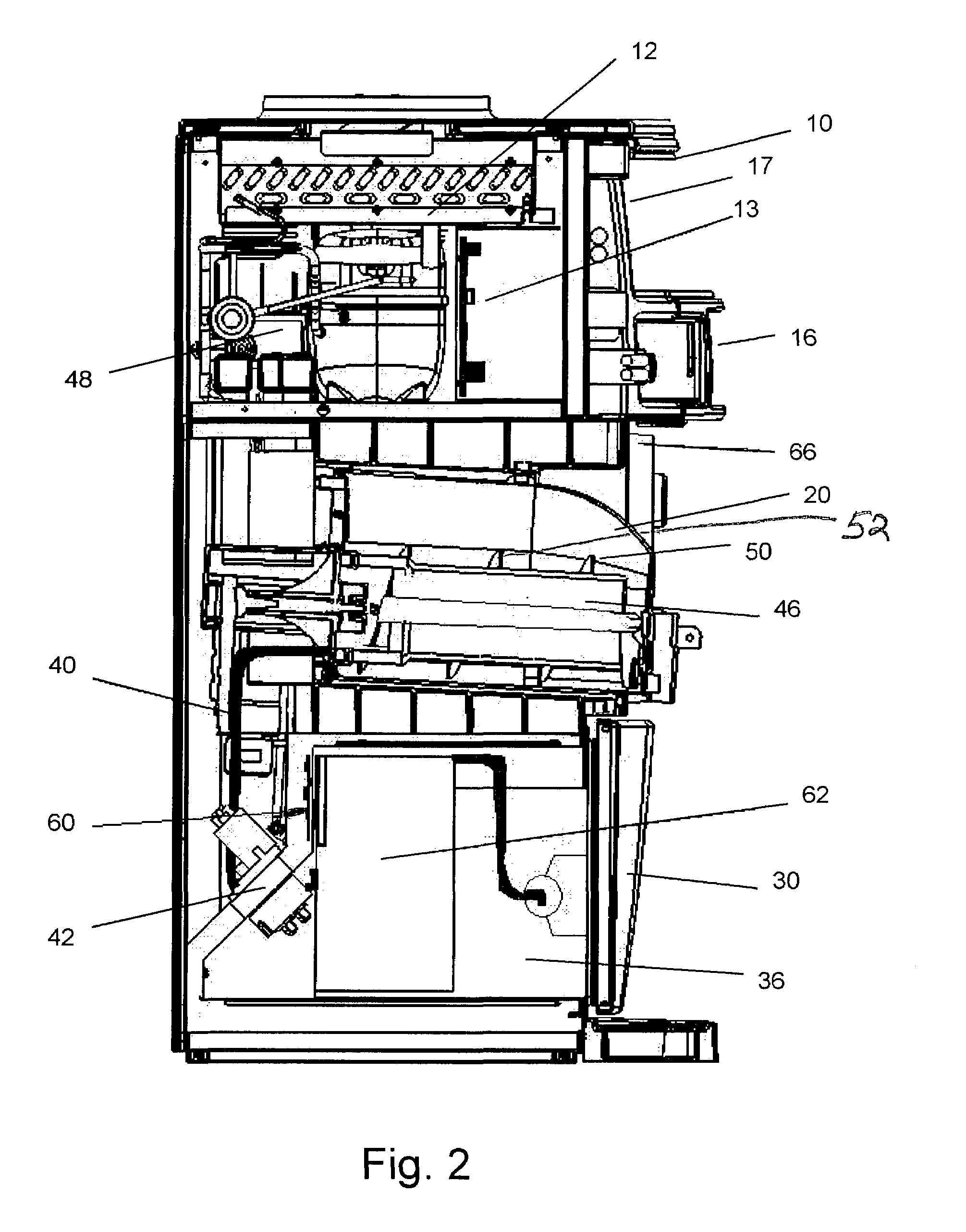 Method and apparatus to control a beverage or dessert dispenser