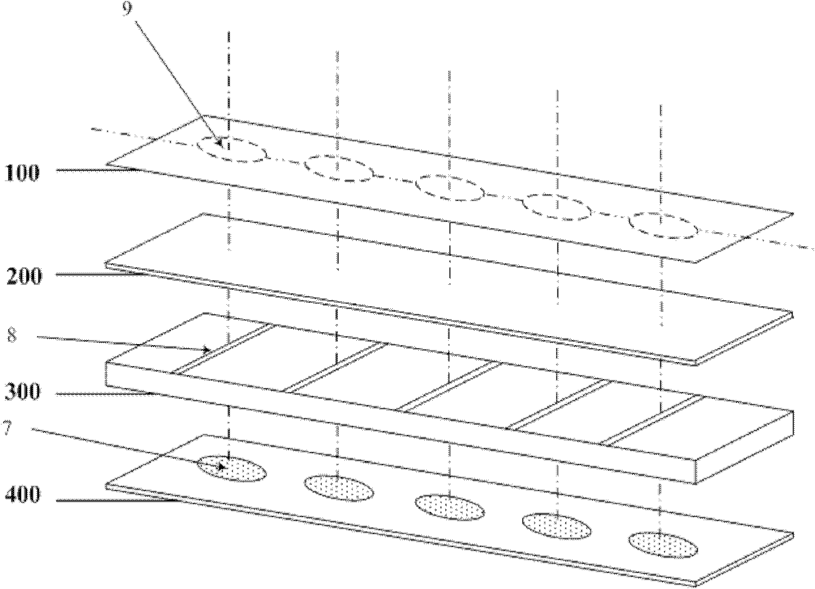 Capacitor touch key system