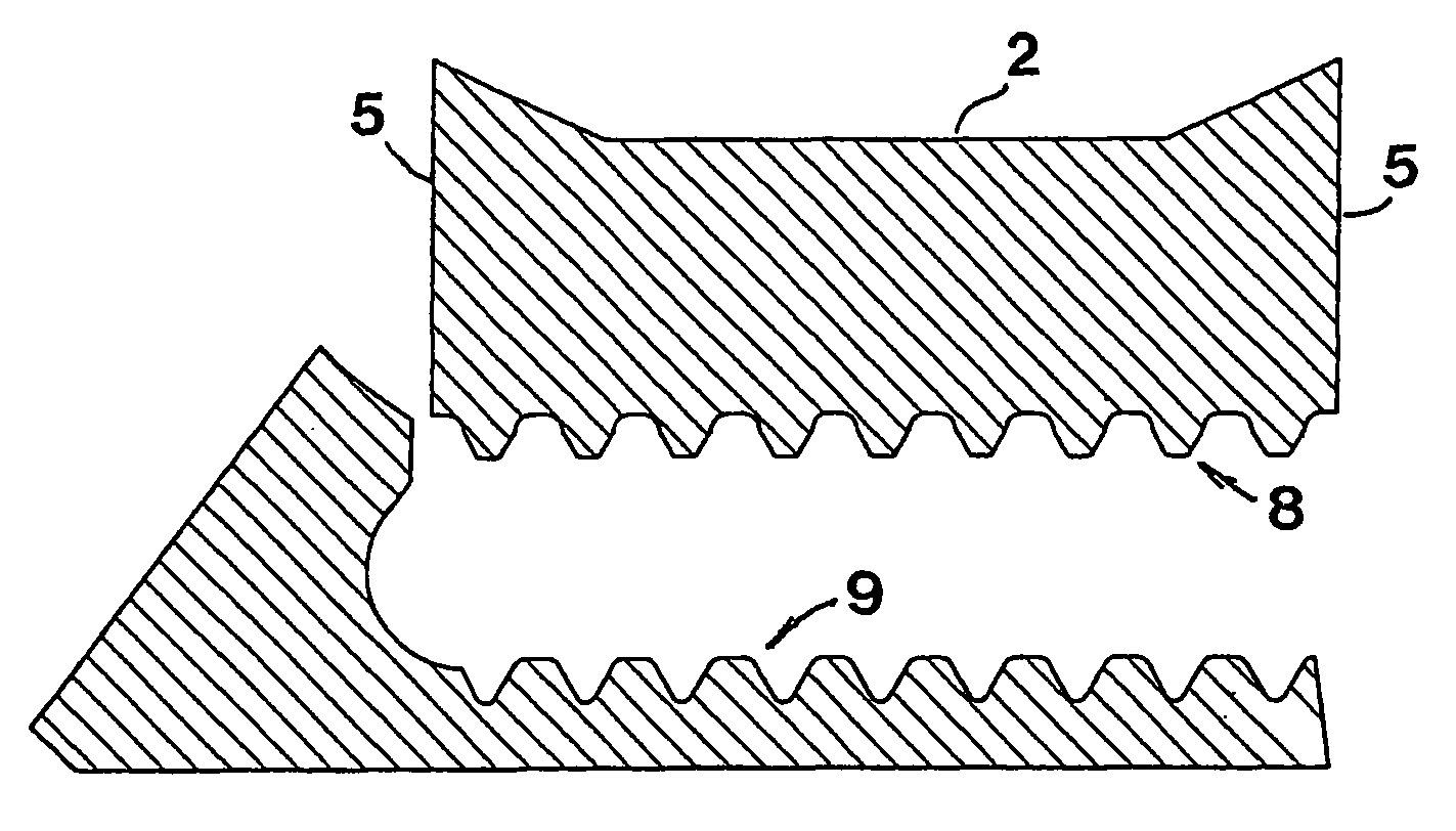 Tool and toolholder for chip forming machining