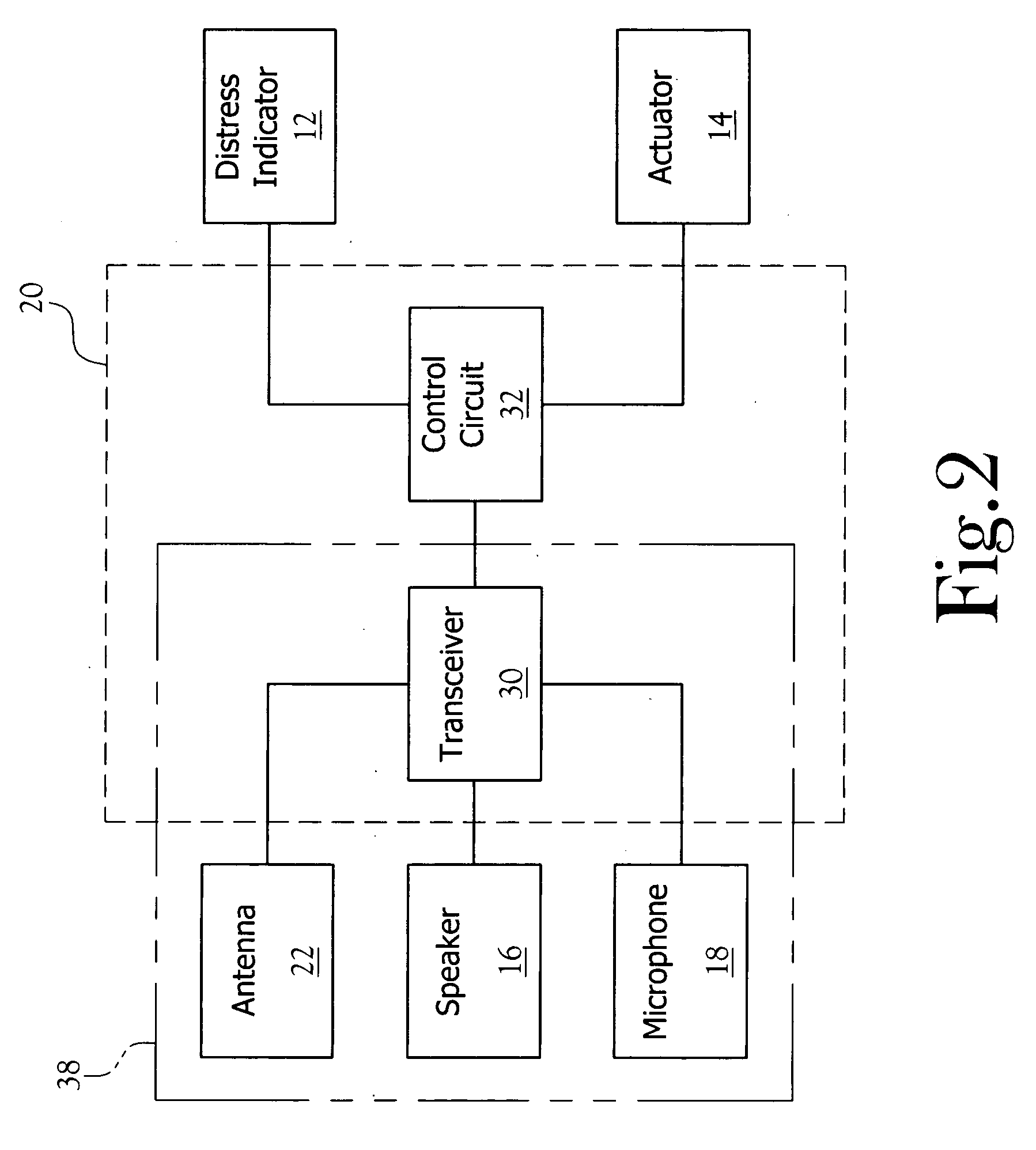 Remotely activated pet beacon