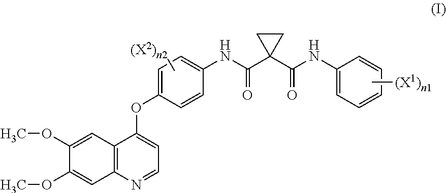 Processes for Preparing Quinoline Compounds and Pharmaceutical Compositions Containing Such Compounds