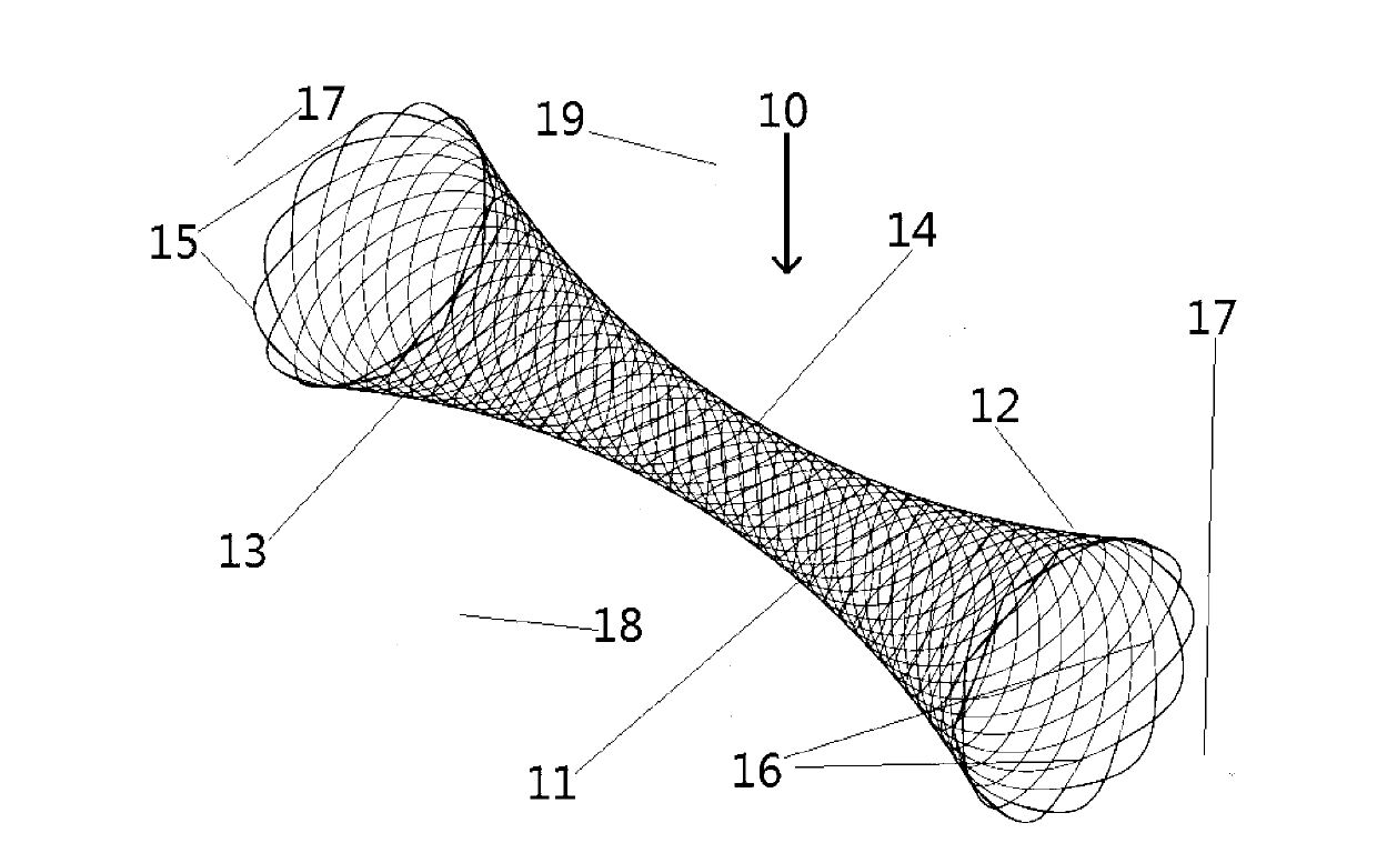 Prosthetic system for treating nasosinusitis or allergic rhinitis