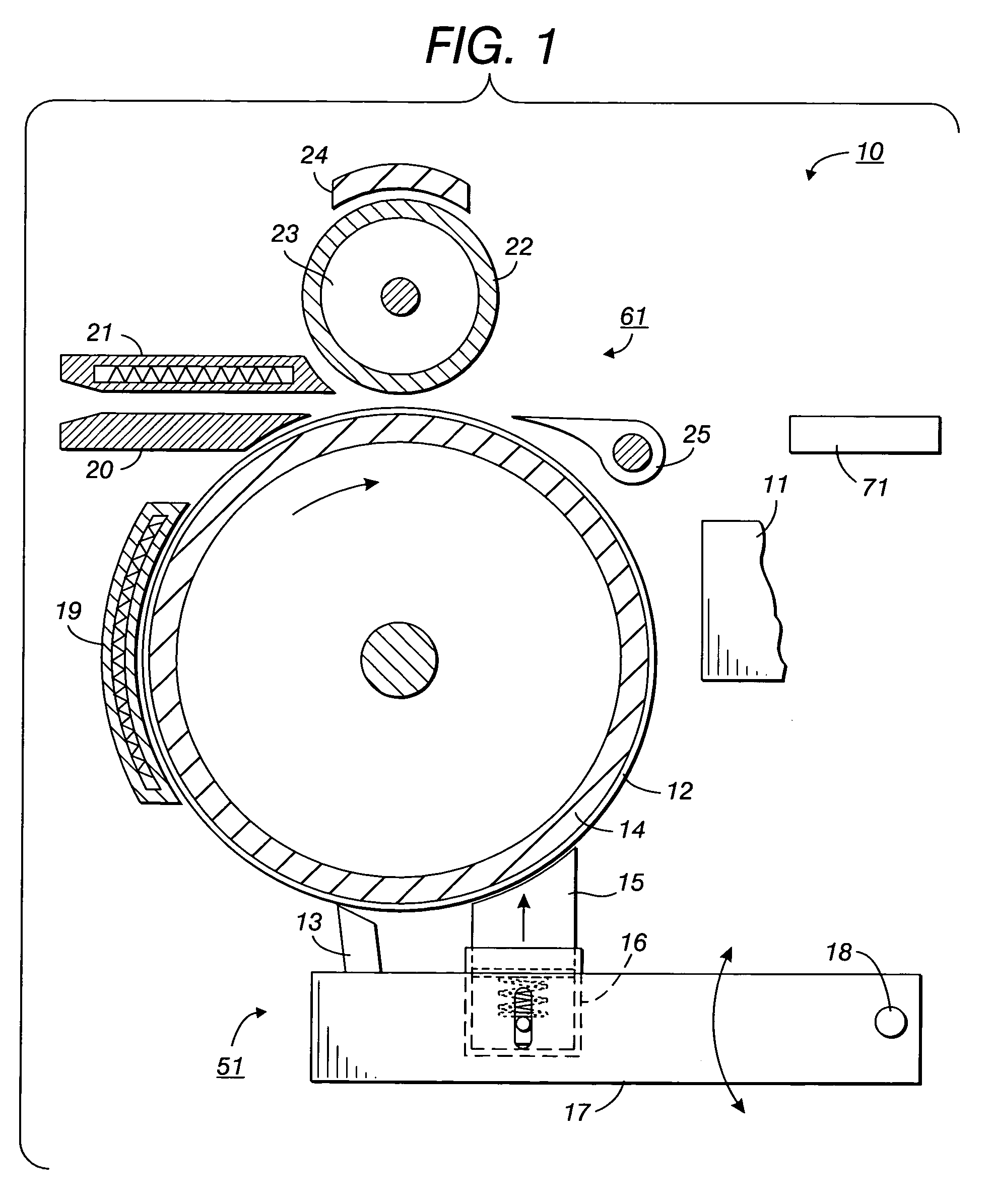 Printing apparatus and processes employing intermediate transfer with molten intermediate transfer materials