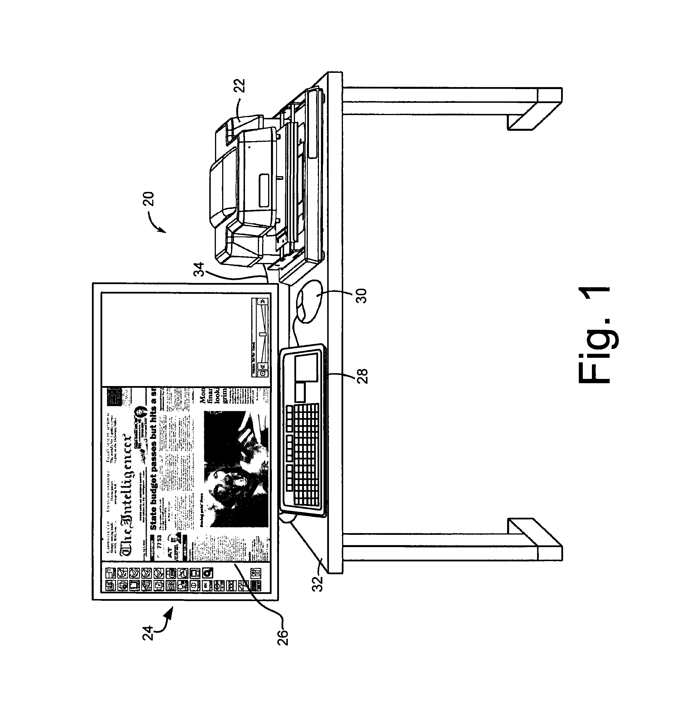 Microform word search method and apparatus