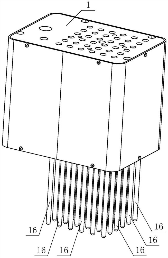 Orthogonal Swing Tube Array Adaptive Robotic Hand Device