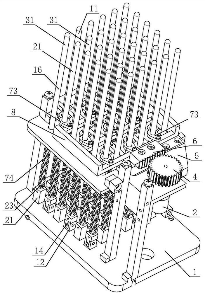 Orthogonal Swing Tube Array Adaptive Robotic Hand Device