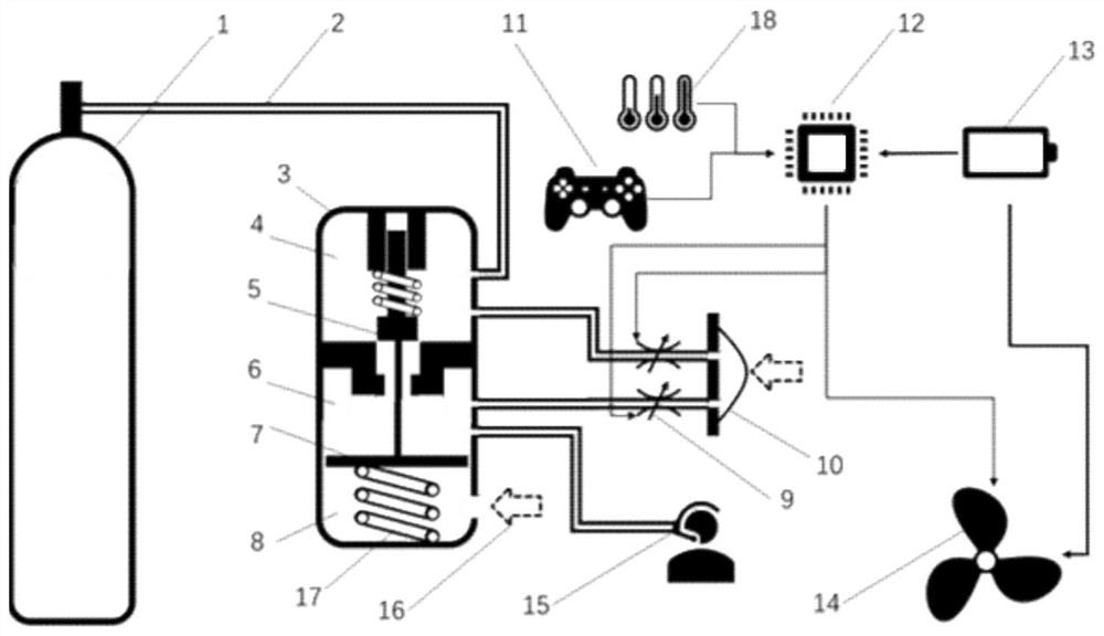 Underwater wearable auxiliary robot