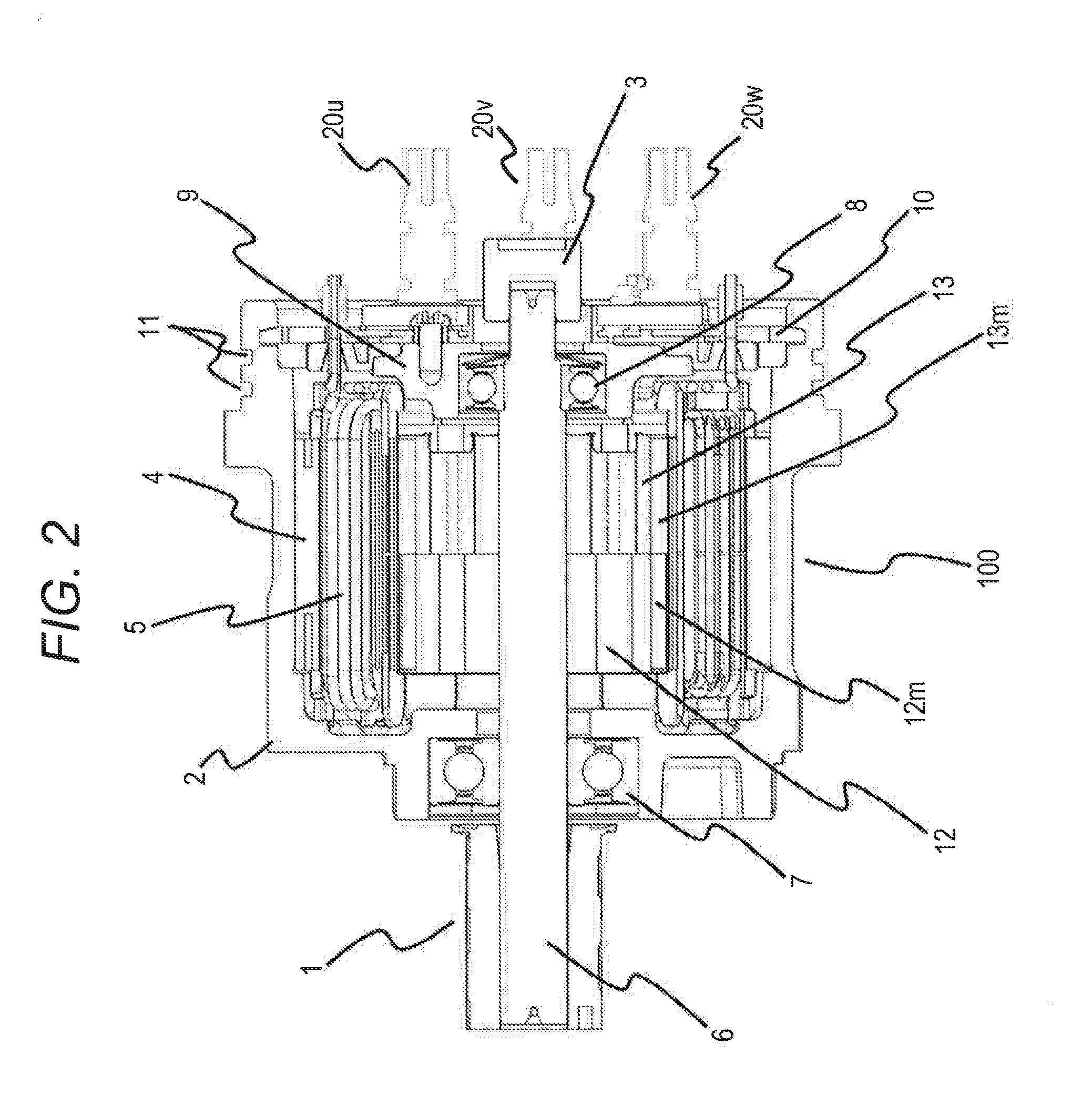 Rotor for Electric Power Steering Motor, Electric Power Steering Motor with This, and Manufacturing Therefor