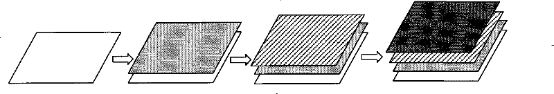 Method of laser digital coloured drawing