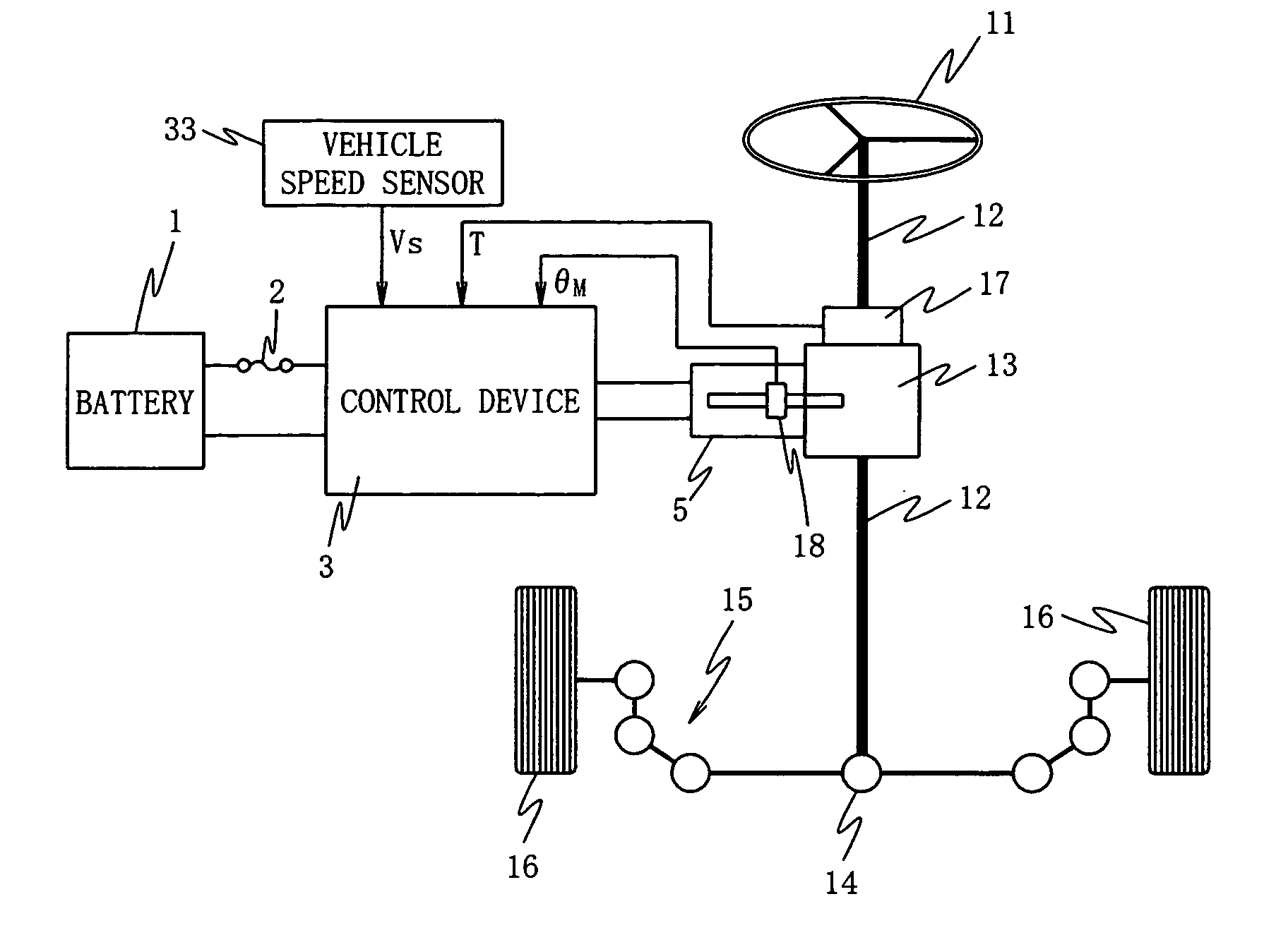 Electric power steering control device