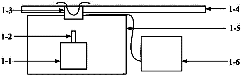 Cup type microwave thermoacoustic mammary gland imaging detection device