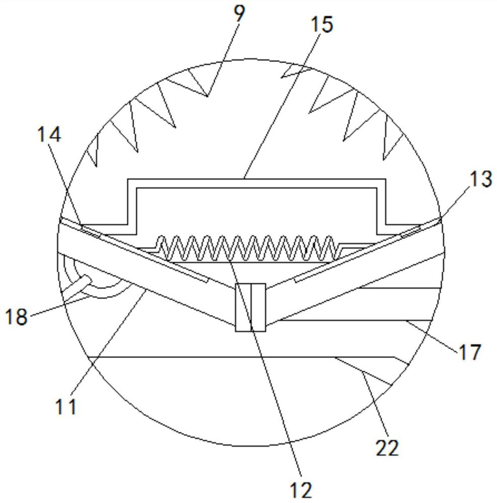 A biogas production device with high utilization rate of biomass energy