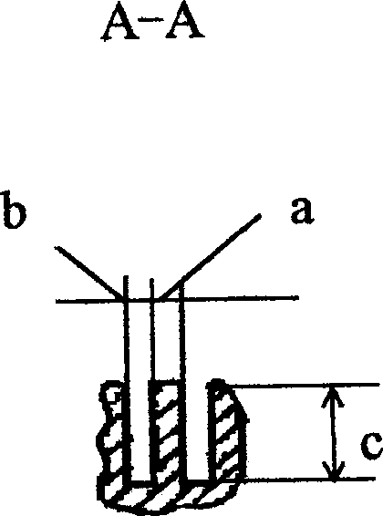 Fiber strand aggregating device for air slide