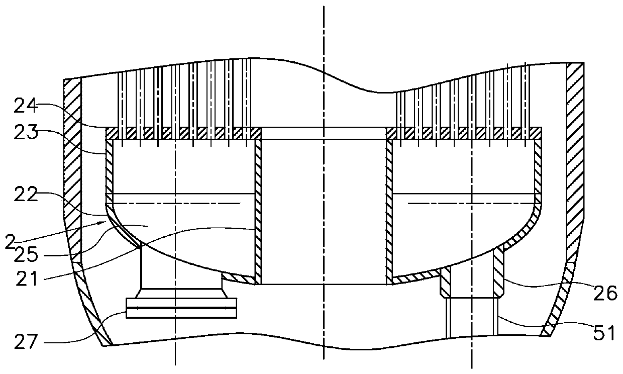 Radial bed isothermal shift reaction device