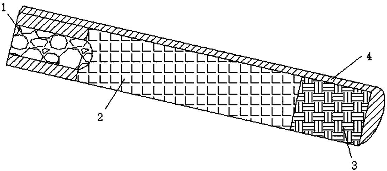 A mouthpiece for heating a non-combustible smoky product