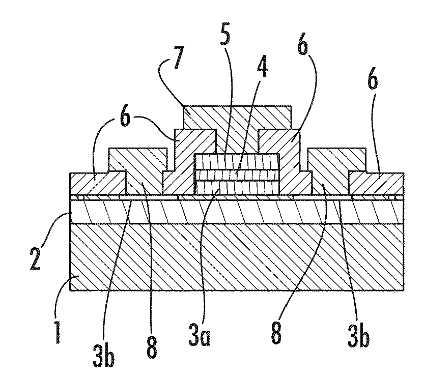 Electrically pumped lateral emission electroluminescent device integrated in a passive waveguide to generate light or amplify a light signal and fabrication process