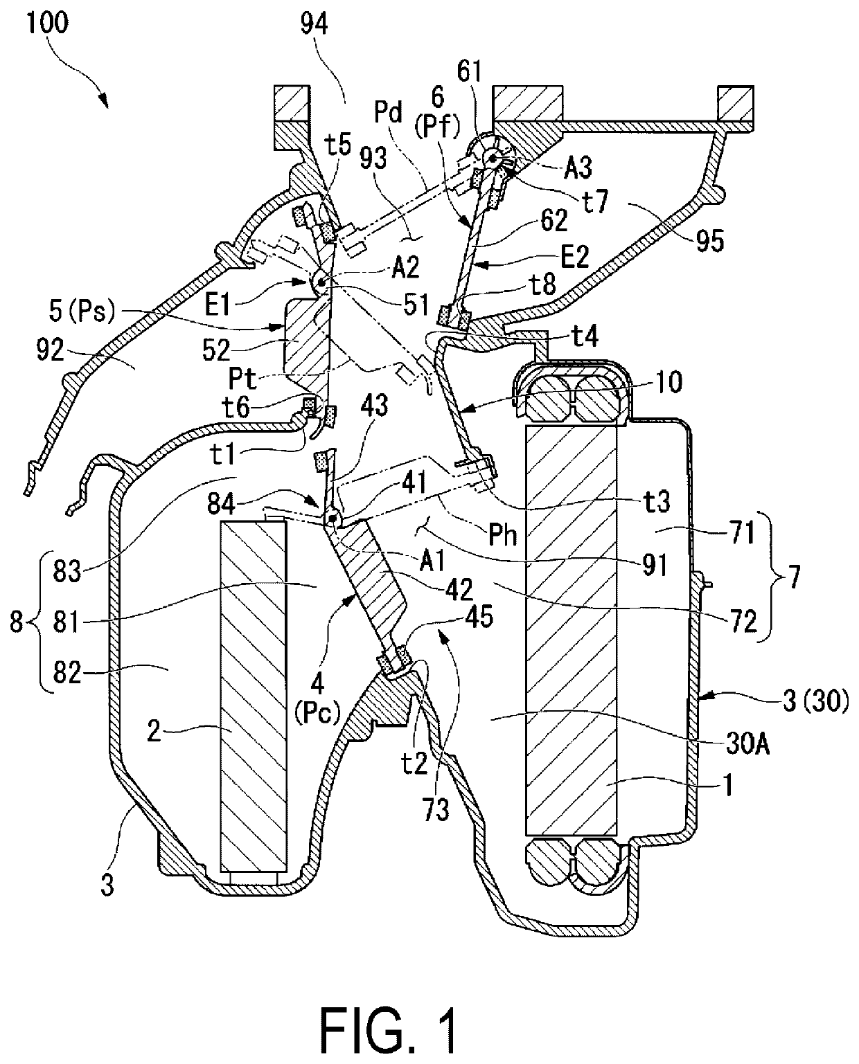 Vehicular air conditioning device