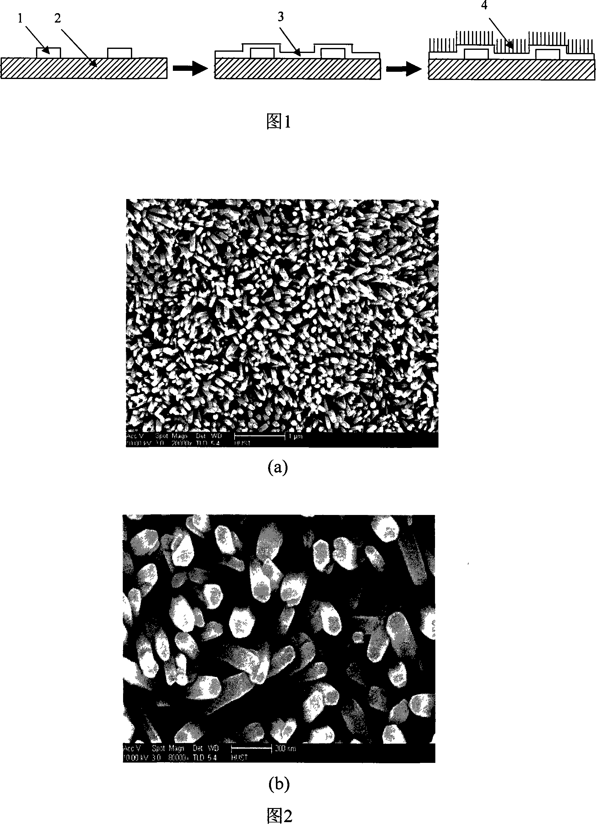 Semi-conductor oxidate gas sensor preparation method