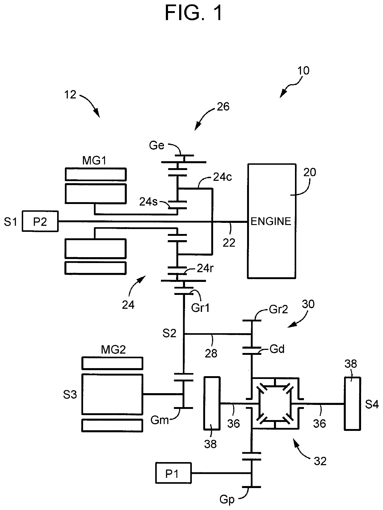 Lubricating system of vehicle transmission device