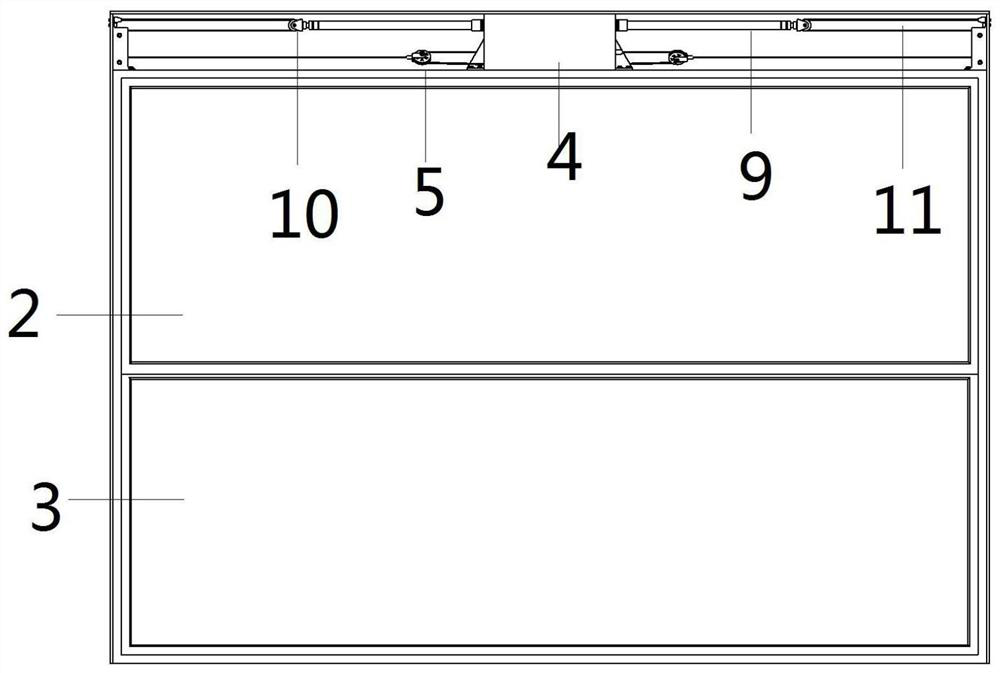 Sound-insulation and heat-preservation narrow-frame intelligent window quiet in operation and refuge and rescue using method thereof