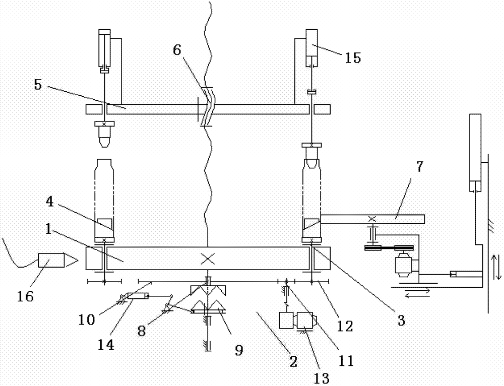 Semiautomatic disk type polishing machine