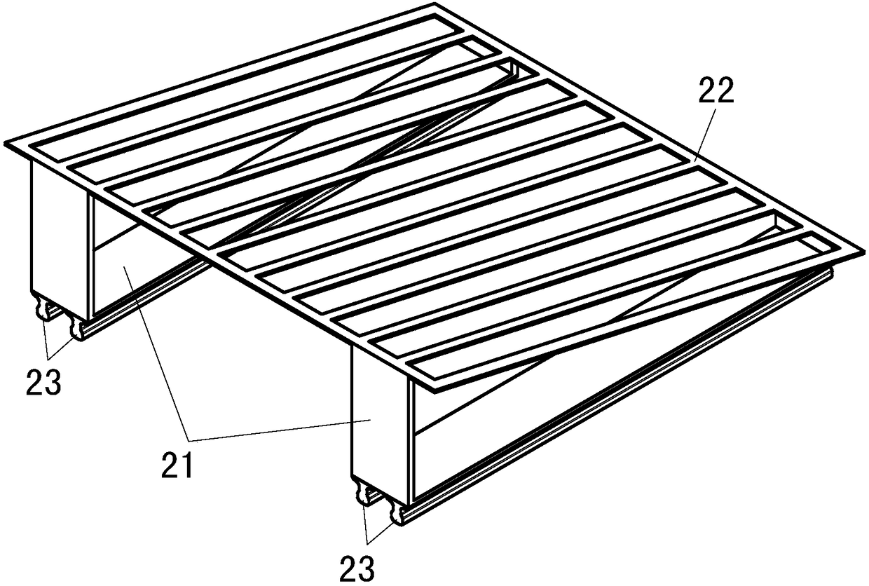 Fish sorting device for fish lift