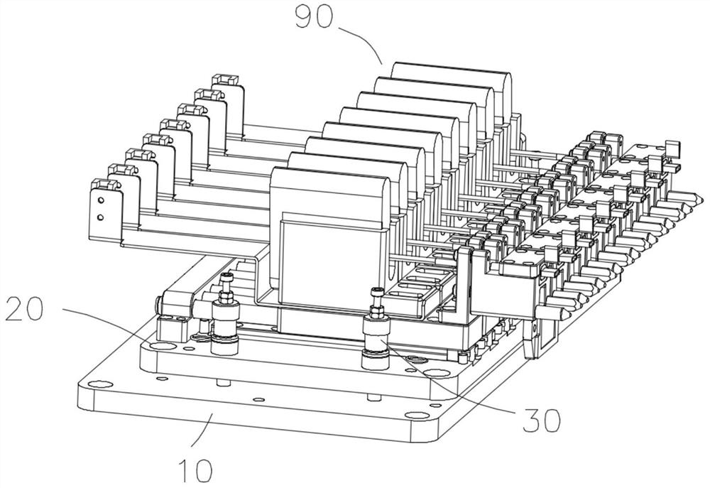 Multi-station connector plugging mechanism