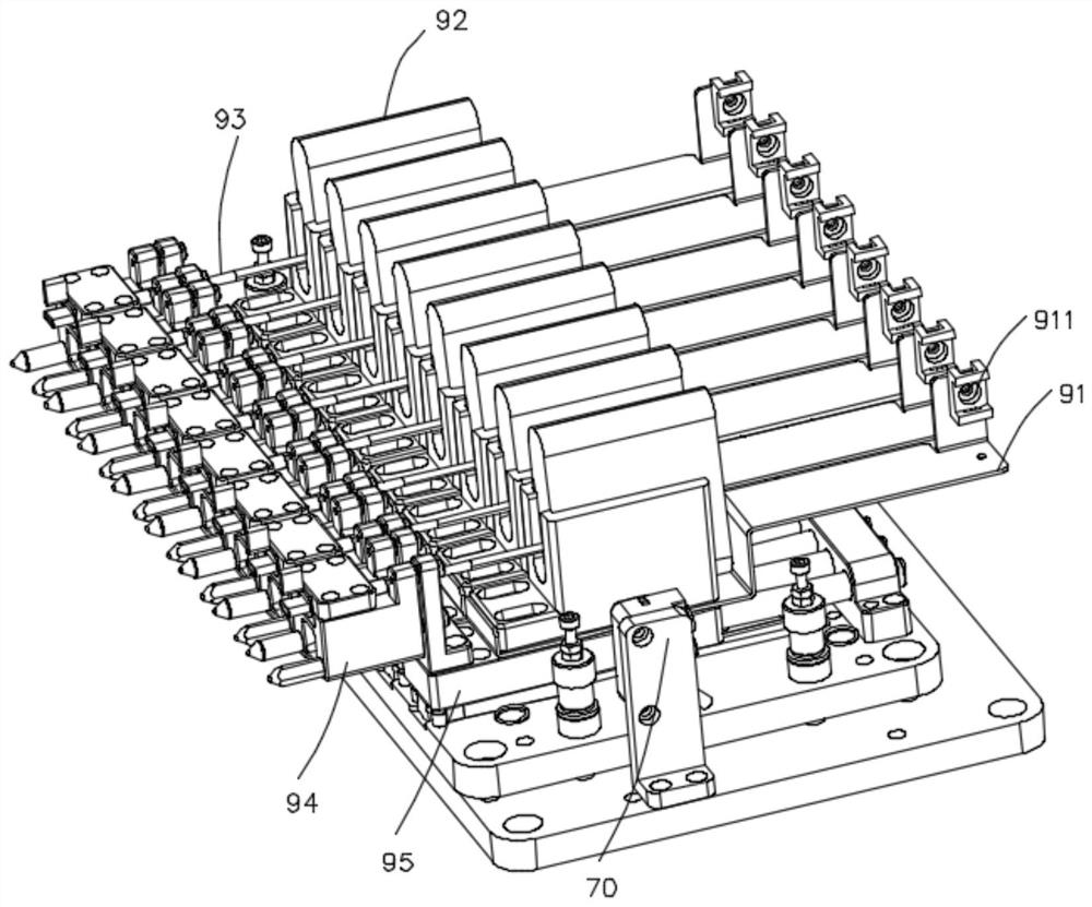 Multi-station connector plugging mechanism