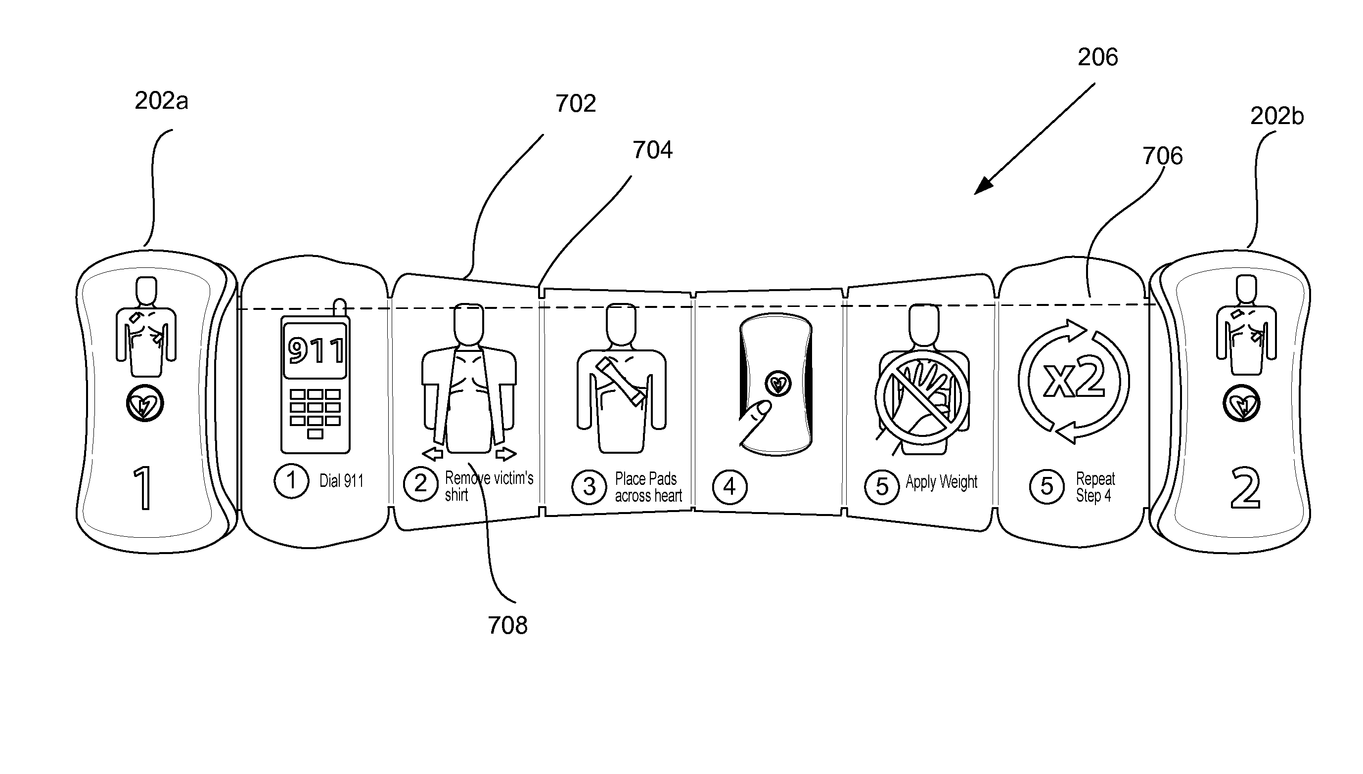 External defibrillator