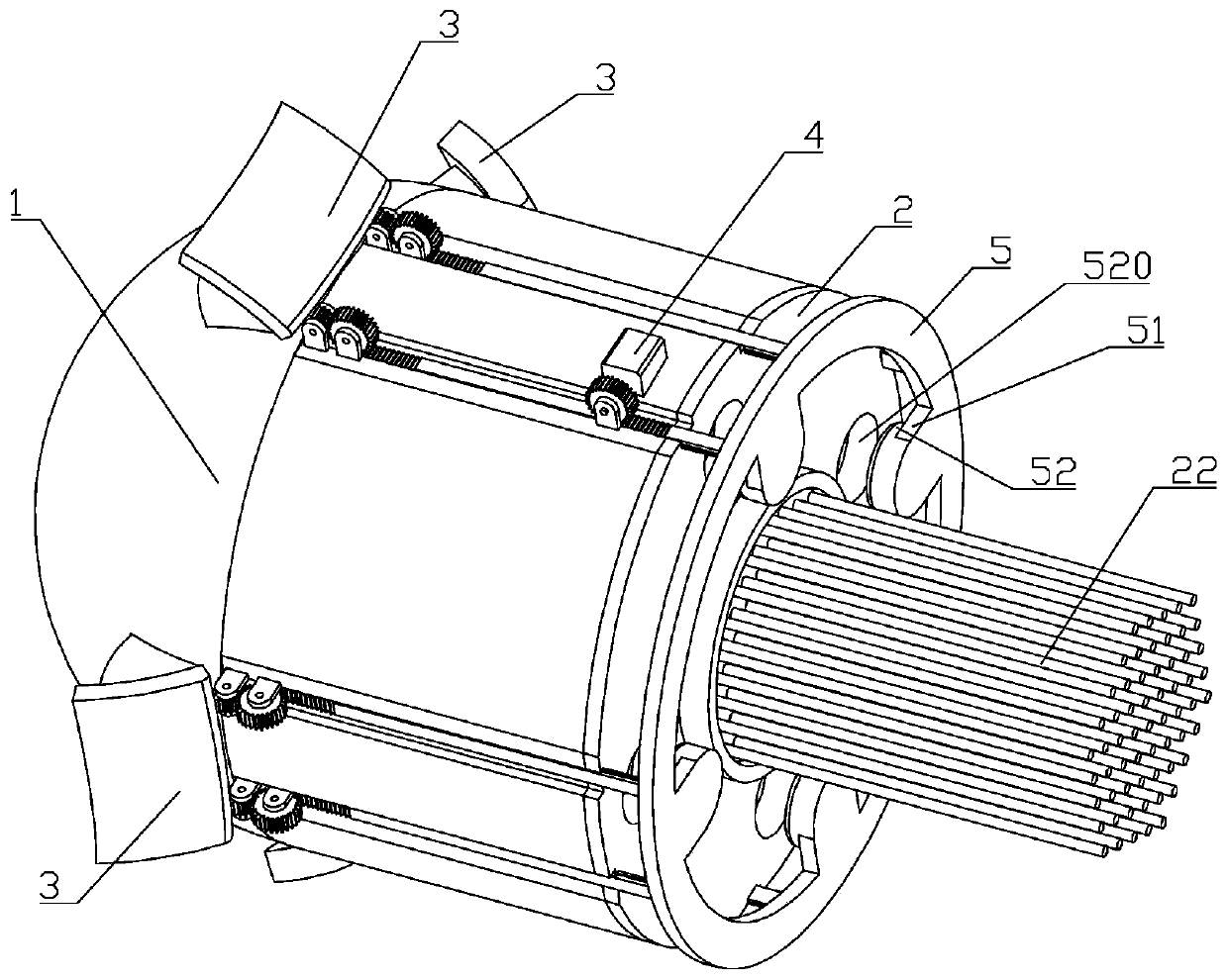 Vehicle headlight lampshade