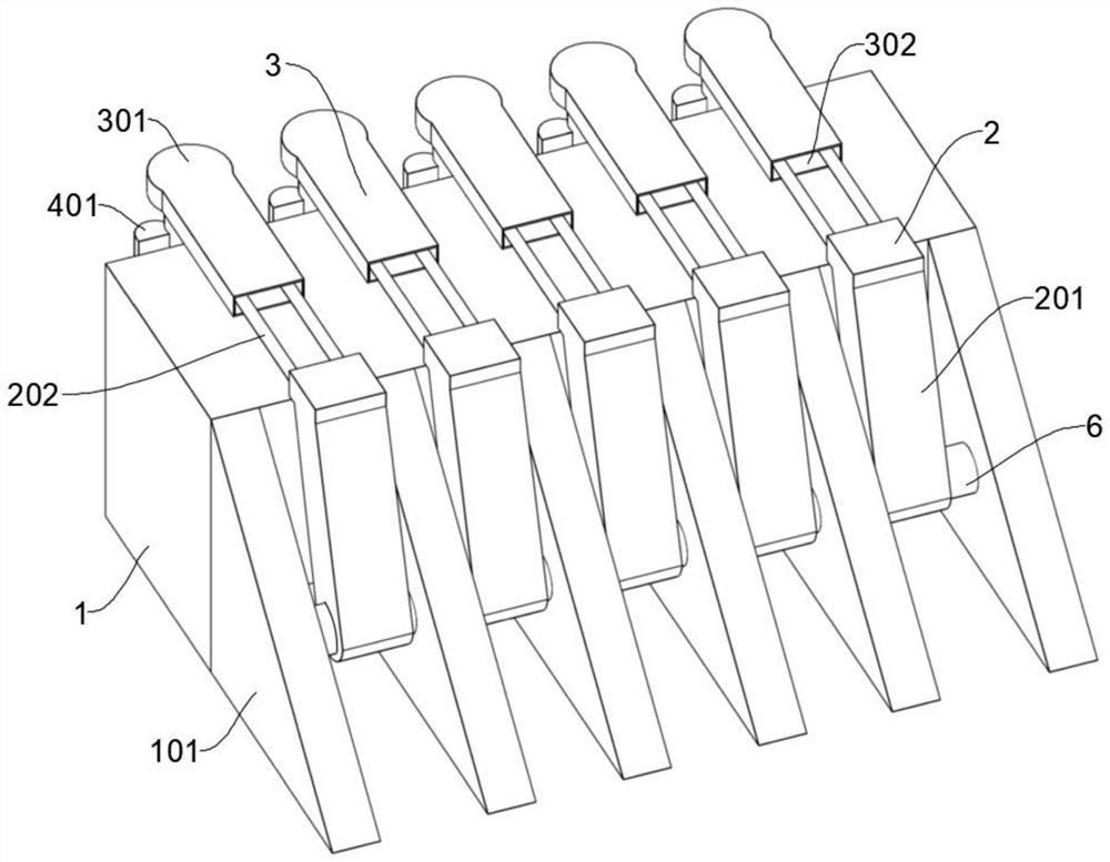 Flood prevention structure for hydraulic engineering and rapid building method thereof