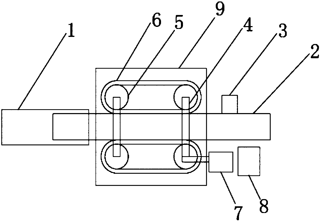 Novel three-color material supply device for 3D (Three-Dimensional) printing head