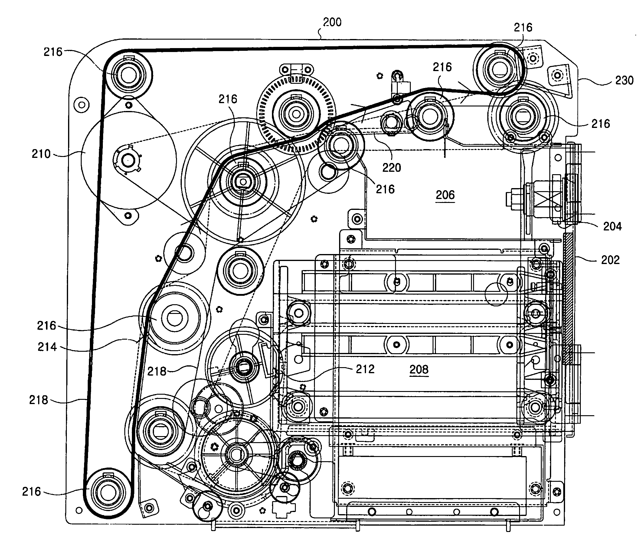 Delivery clamp module of media dispenser and control method thereof