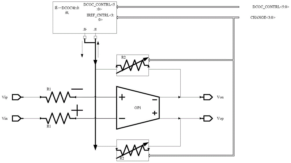 Method and device for eliminating DC mismatch