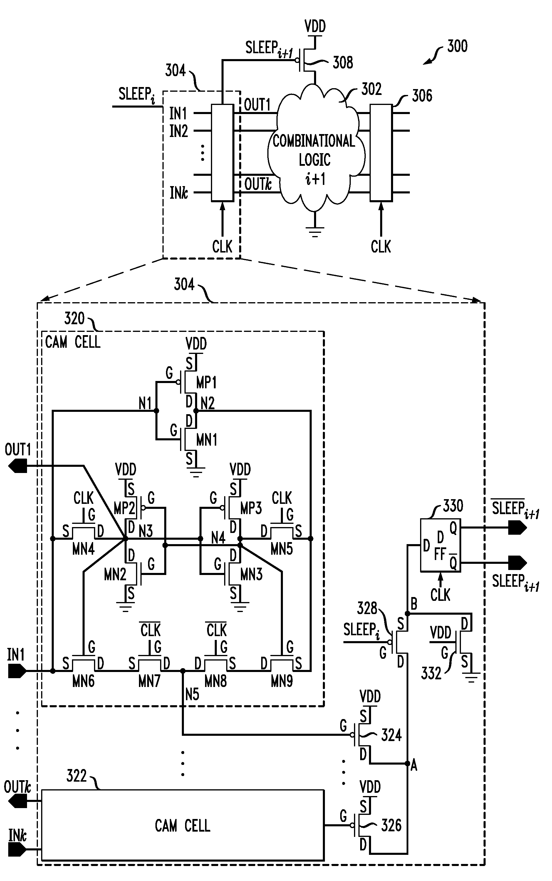 Fine-grained power management of synchronous and asynchronous datapath circuits