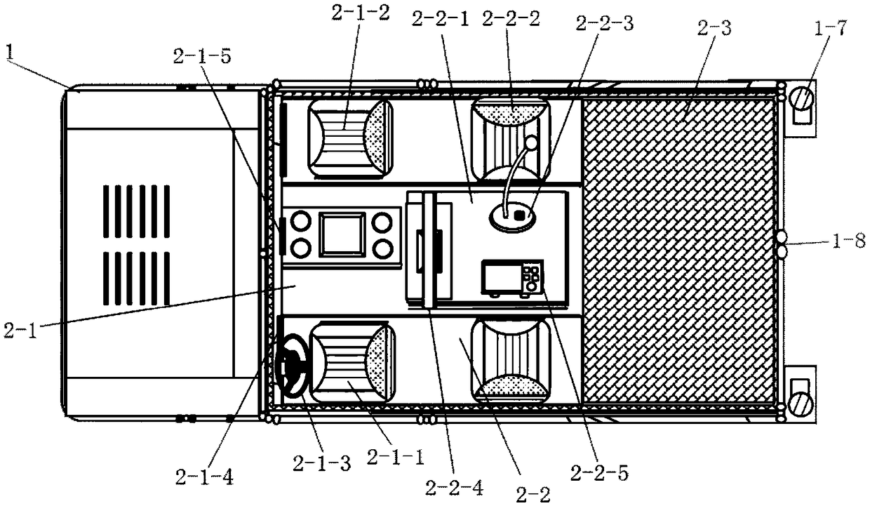 Emergency communication command vehicle and system