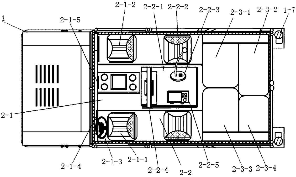 Emergency communication command vehicle and system