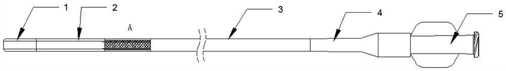 Braided catheter with reinforcing ribs