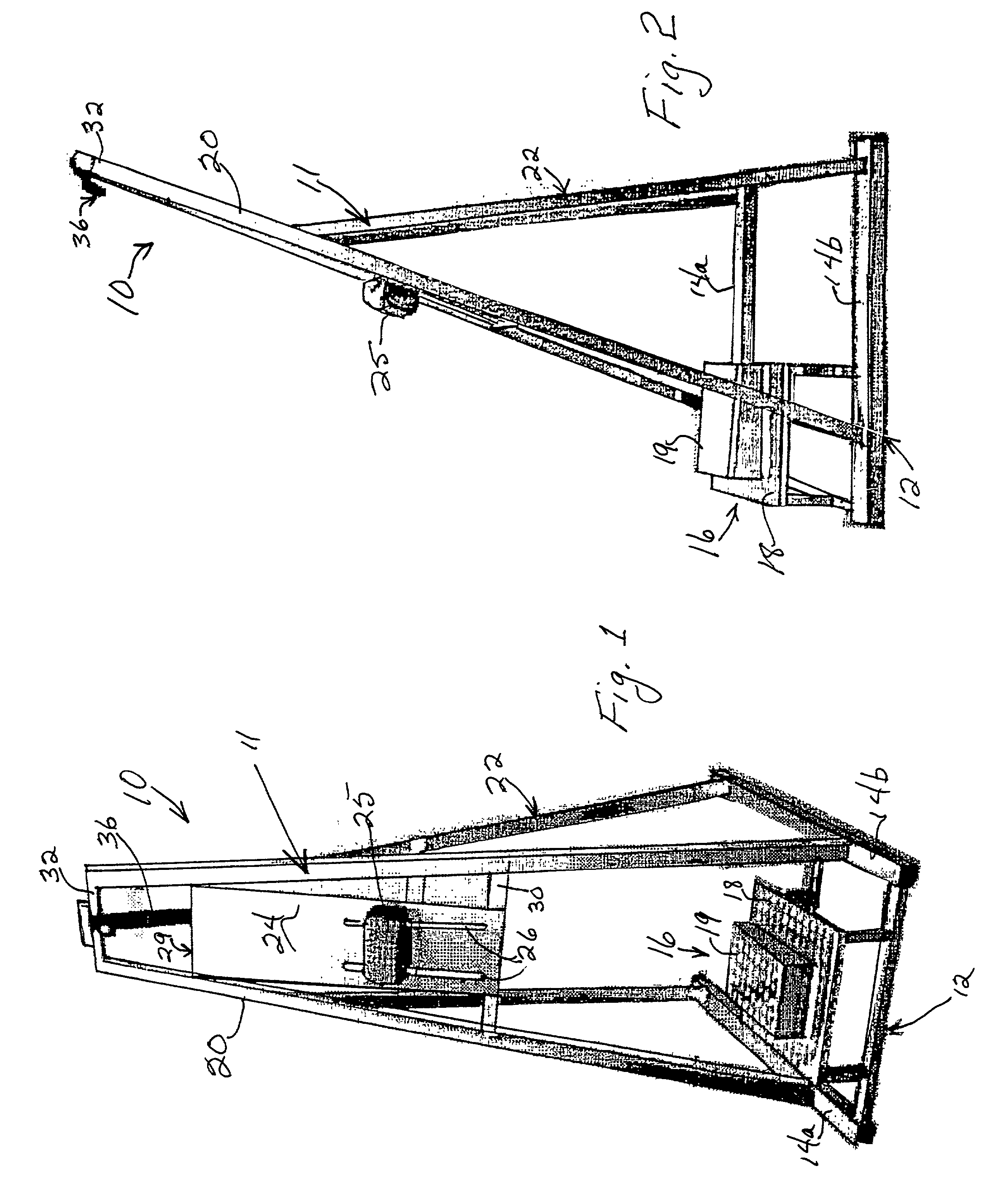 Vertical traction assembly and method