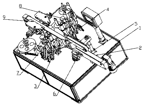 Intelligent diagonal labeling equipment