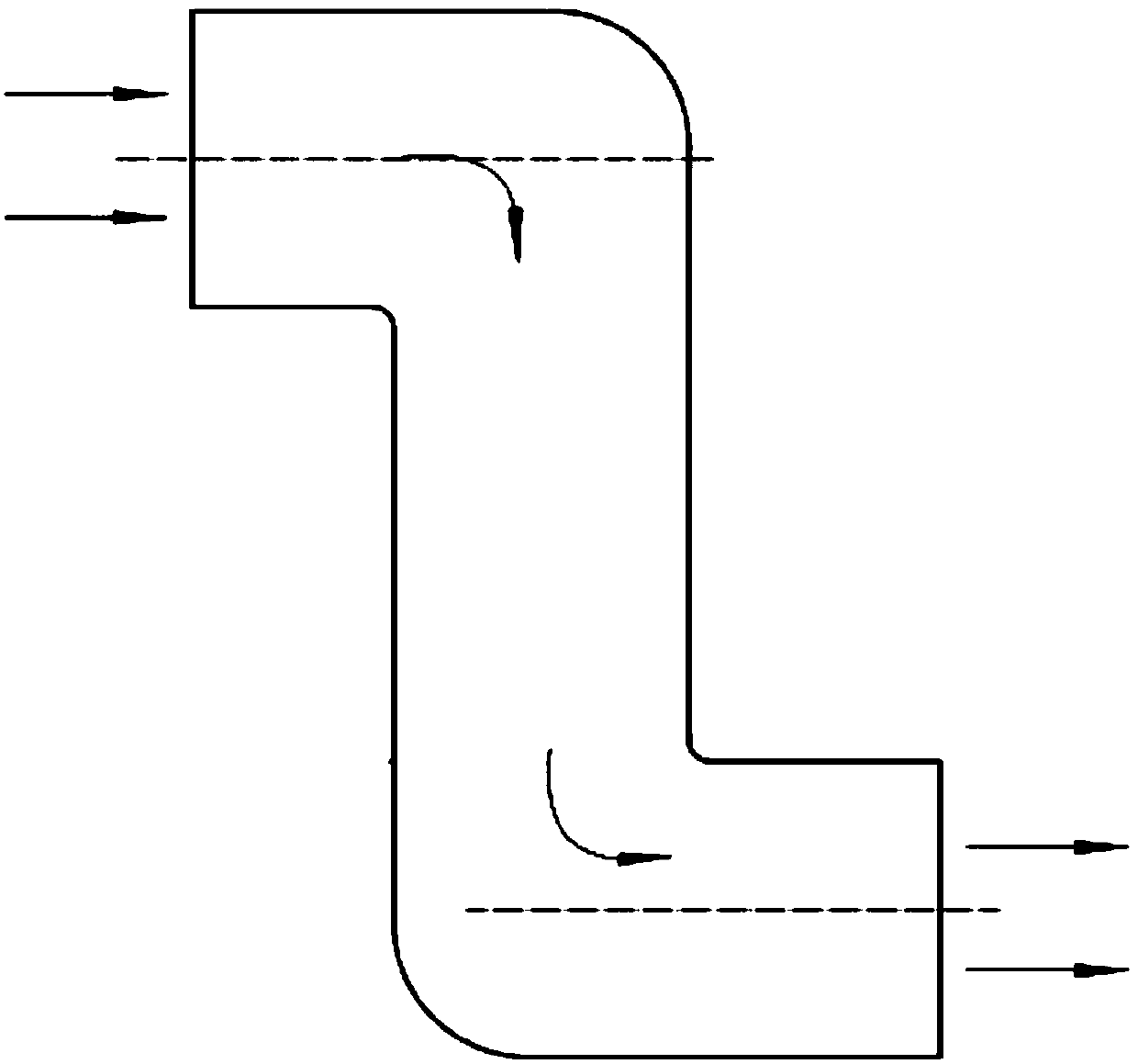 Double-outlet multipurpose external mixing type self-priming pump with quasi-spiral suction chamber