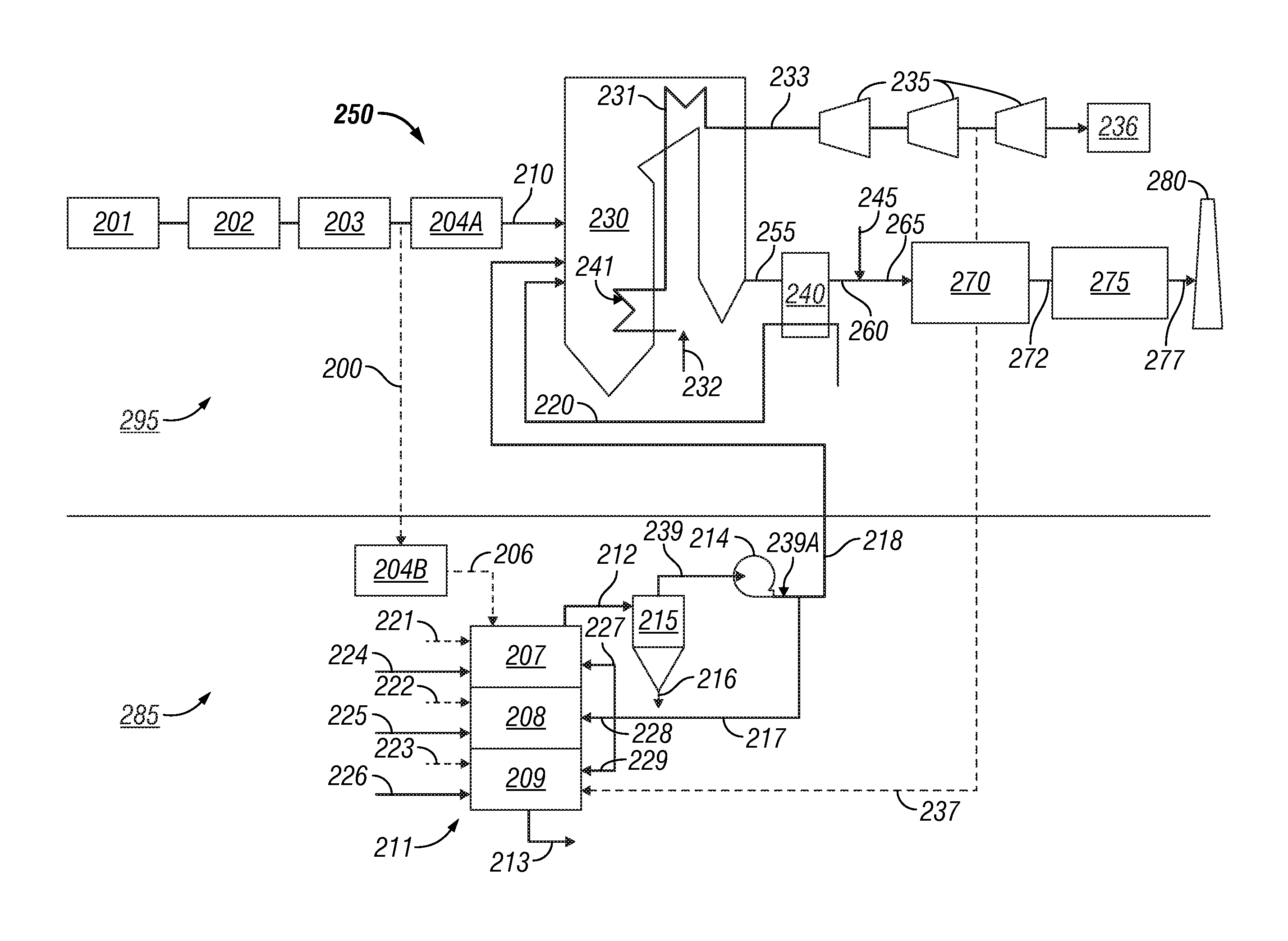 System and method for coproduction of activated carbon and steam/electricity