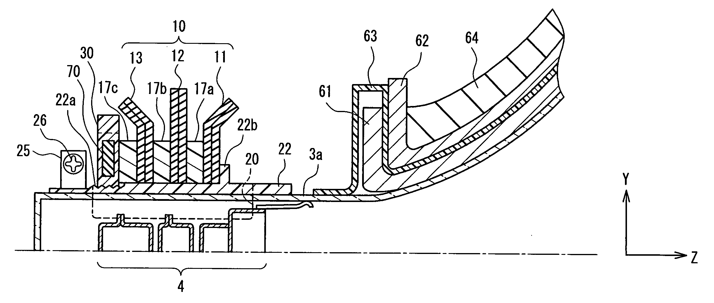 Color picture tube apparatus