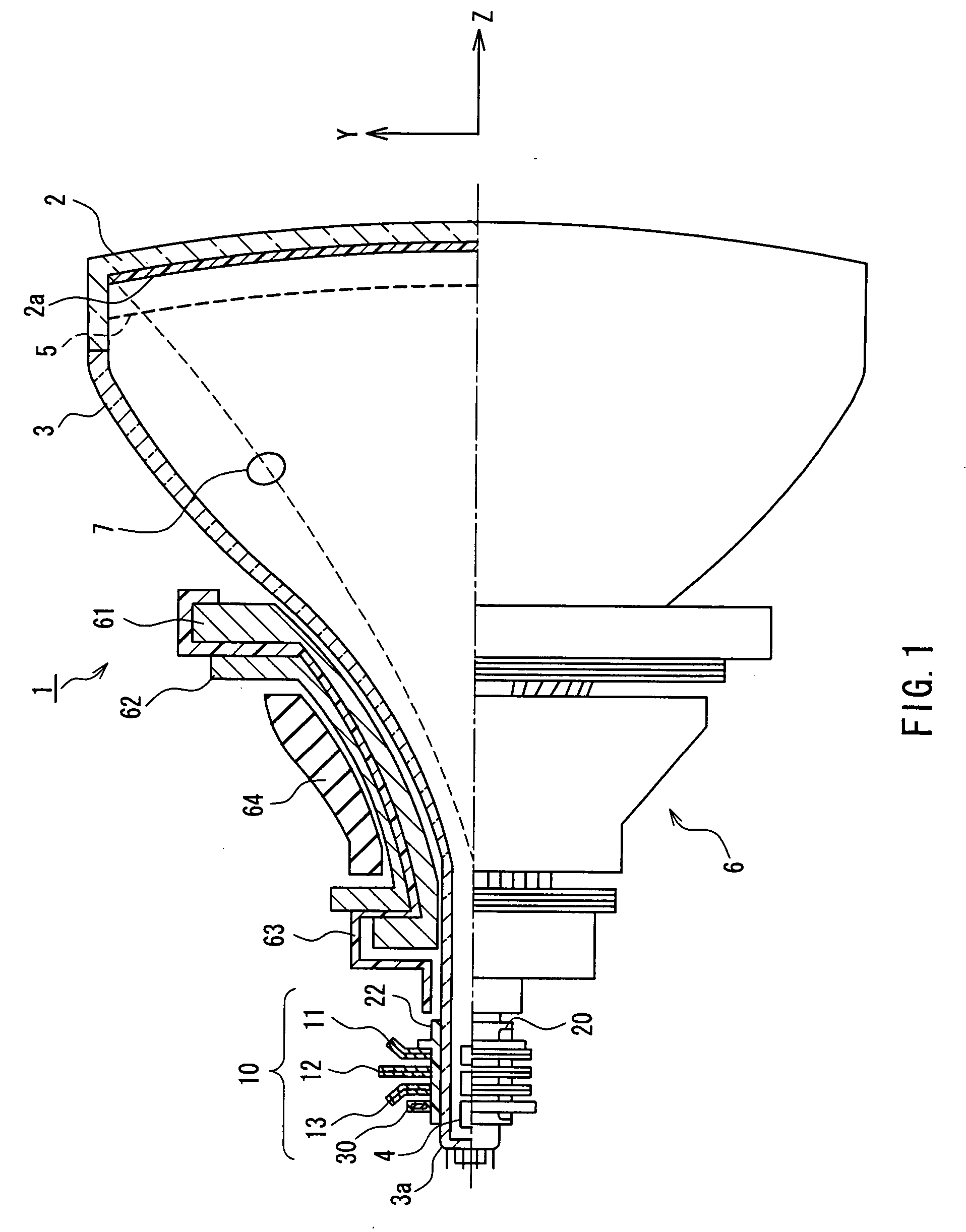 Color picture tube apparatus